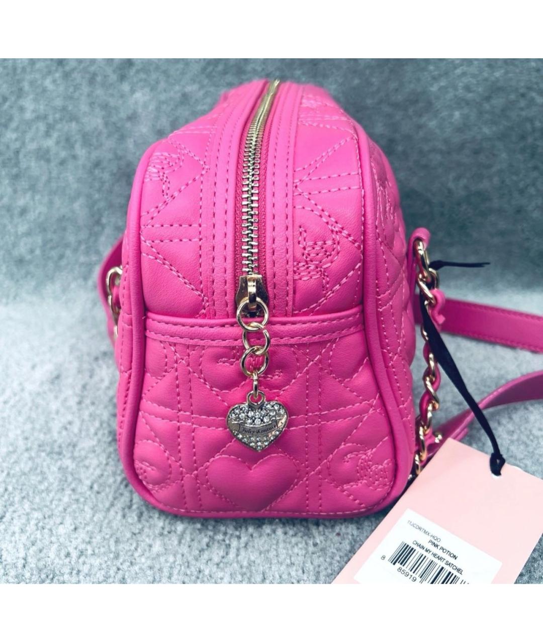 JUICY COUTURE Фуксия сумка через плечо, фото 2
