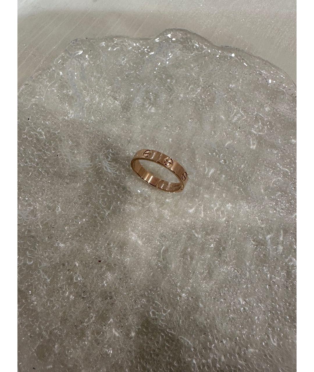CARTIER Золотое кольцо из розового золота, фото 3