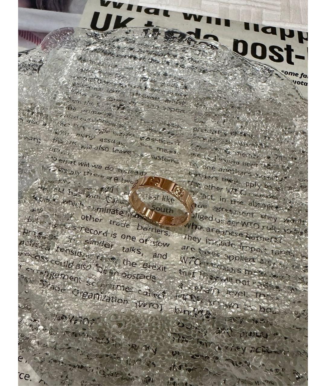 CARTIER Золотое кольцо из розового золота, фото 2