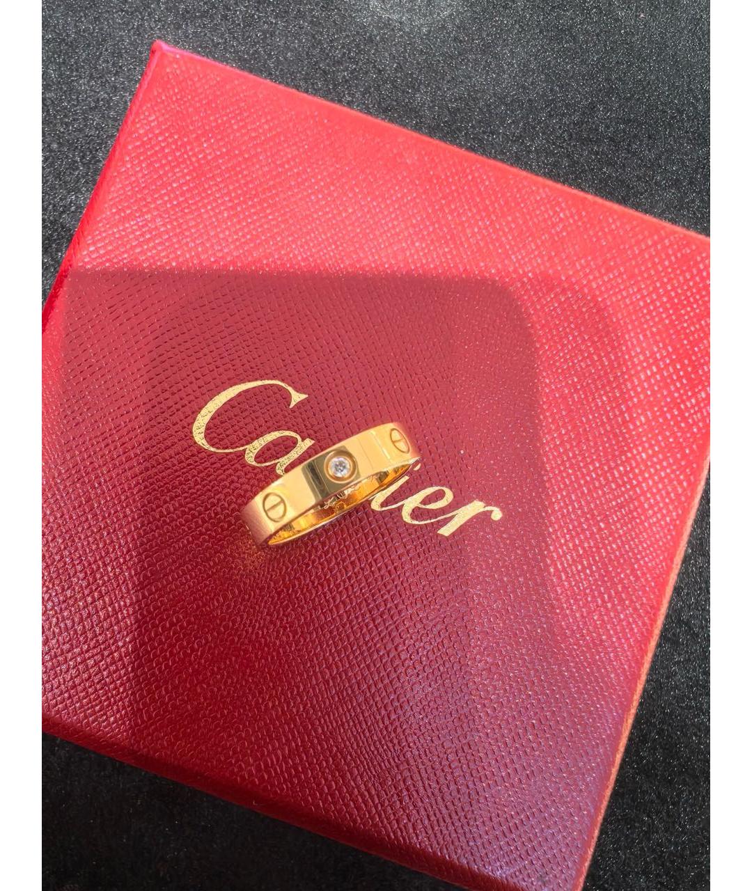 CARTIER Золотое кольцо из розового золота, фото 7