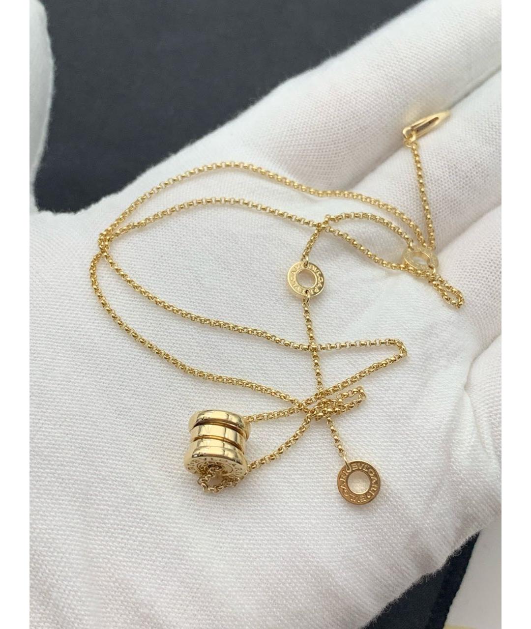 BVLGARI Золотое колье из желтого золота, фото 3