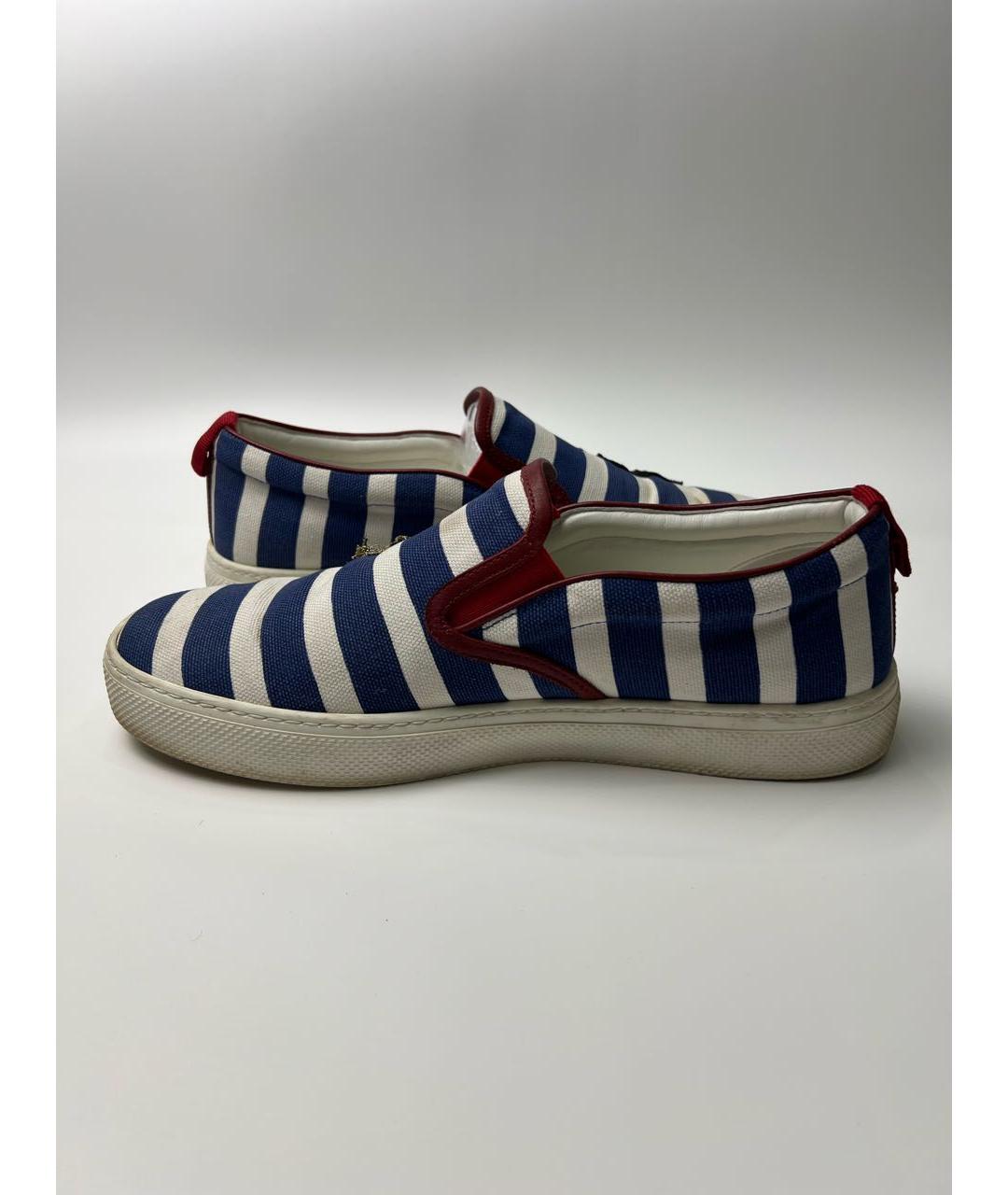GUCCI Мульти текстильные слипоны, фото 6