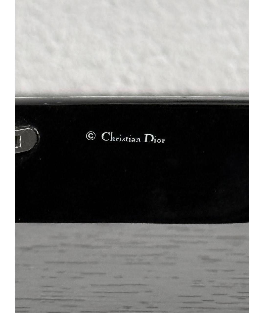CHRISTIAN DIOR Черные солнцезащитные очки, фото 5