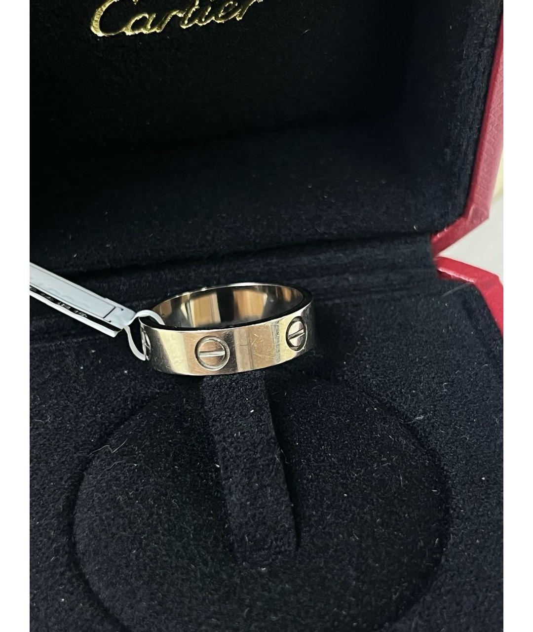 CARTIER Серебряное кольцо из белого золота, фото 6