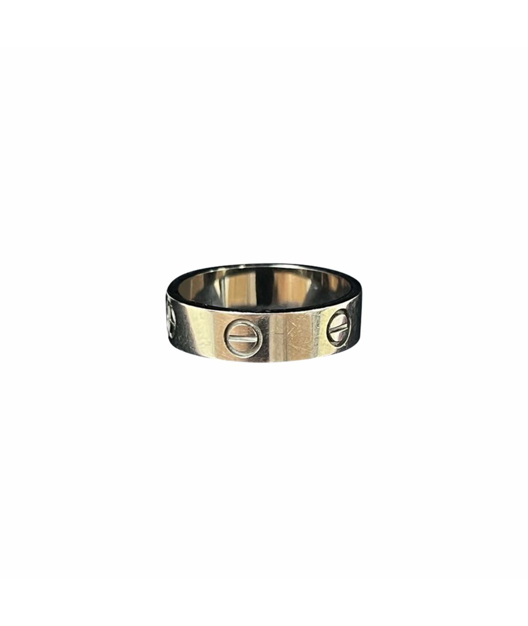 CARTIER Серебряное кольцо из белого золота, фото 1