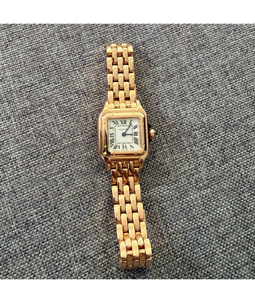CARTIER Розовые часы из розового золота, фото 3