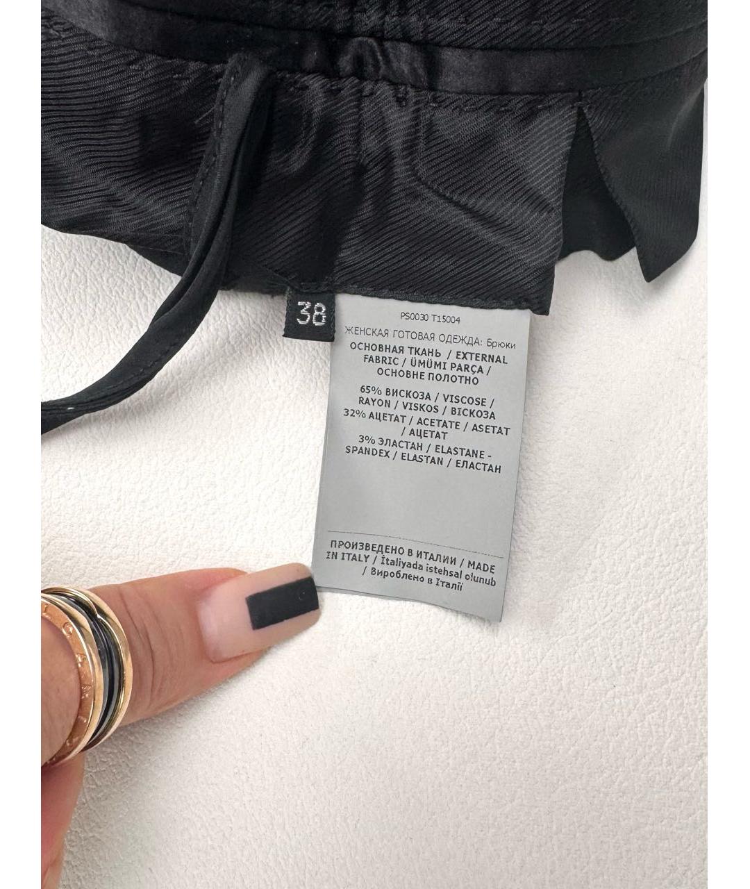 TOM FORD Черные вискозные бриджи, фото 5