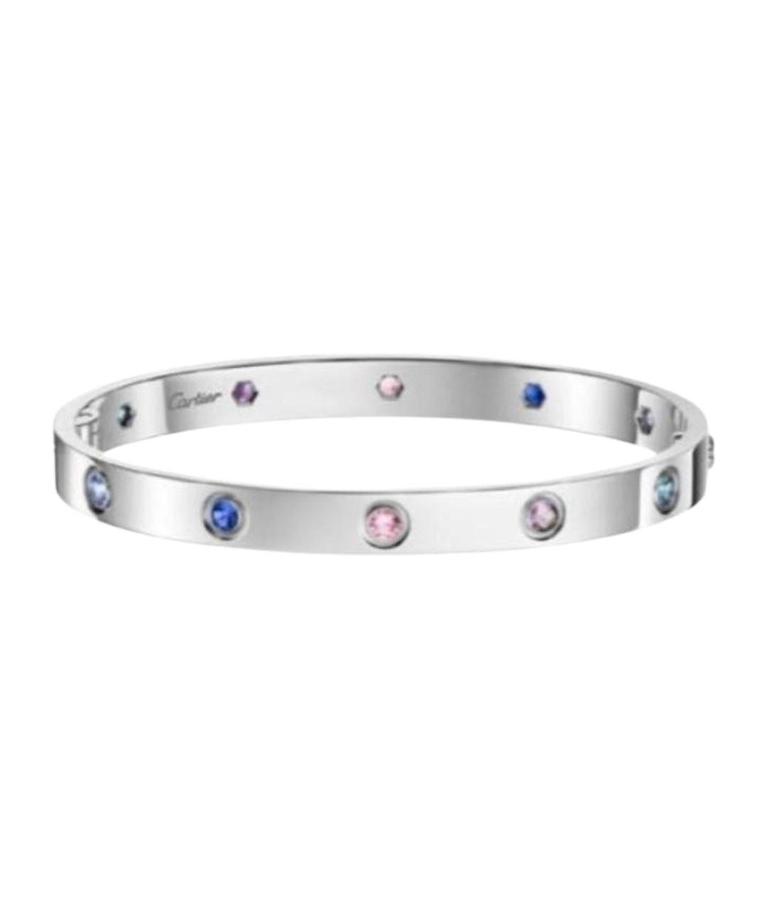 CARTIER Серебряный браслет из белого золота, фото 1
