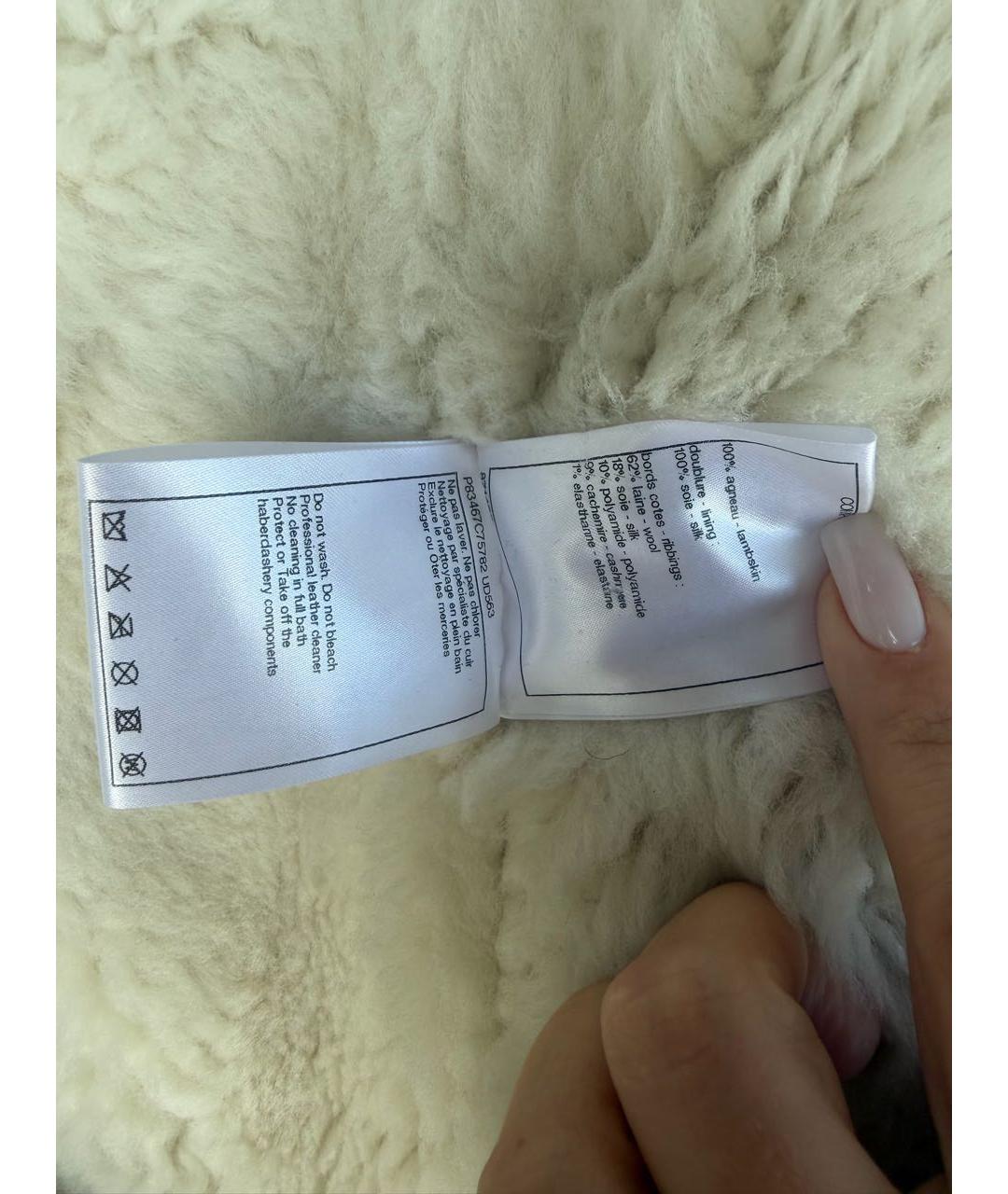 CHANEL Черная кожаная дубленка, фото 4