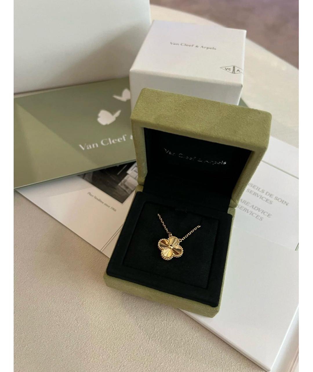 VAN CLEEF & ARPELS Золотое колье из желтого золота, фото 4