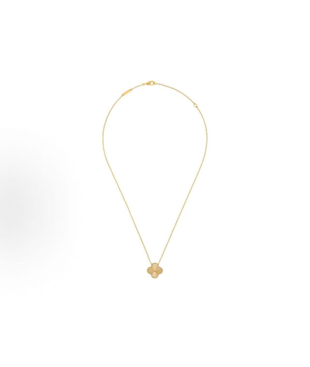 VAN CLEEF & ARPELS Золотое колье из желтого золота, фото 3