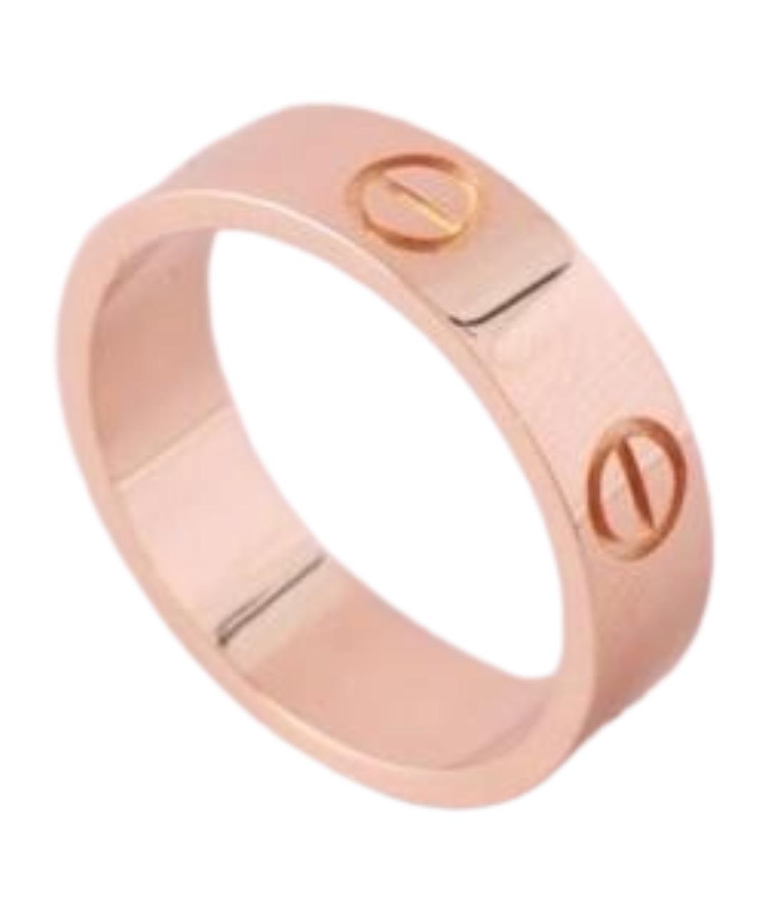 CARTIER Золотое кольцо из розового золота, фото 1