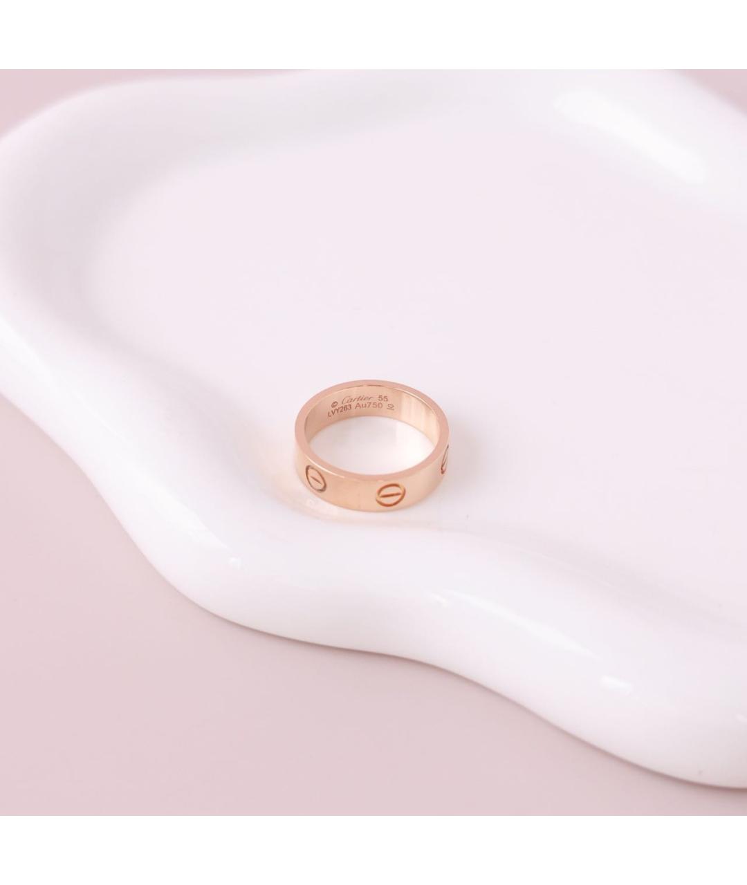 CARTIER Золотое кольцо из розового золота, фото 5
