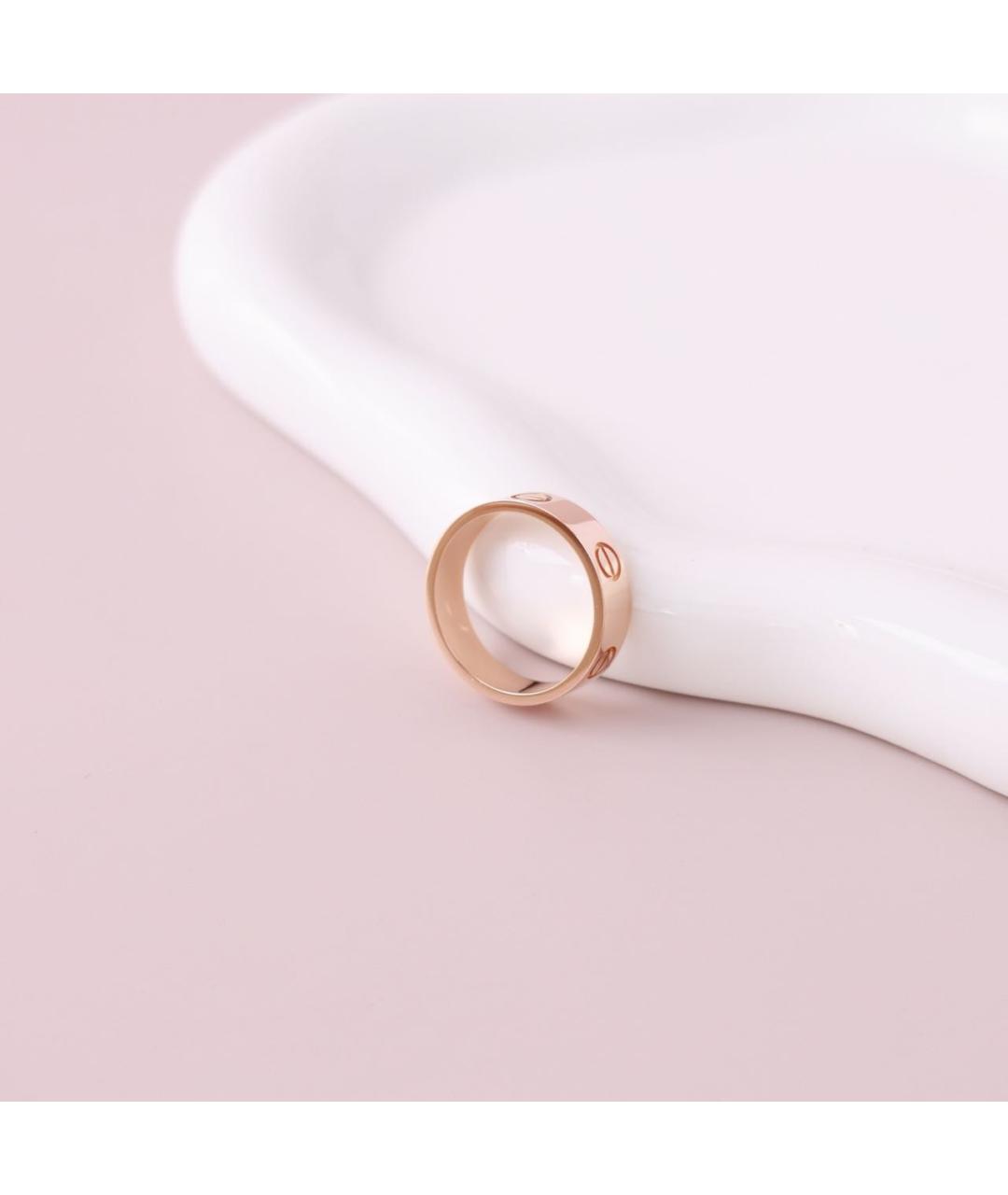 CARTIER Золотое кольцо из розового золота, фото 4