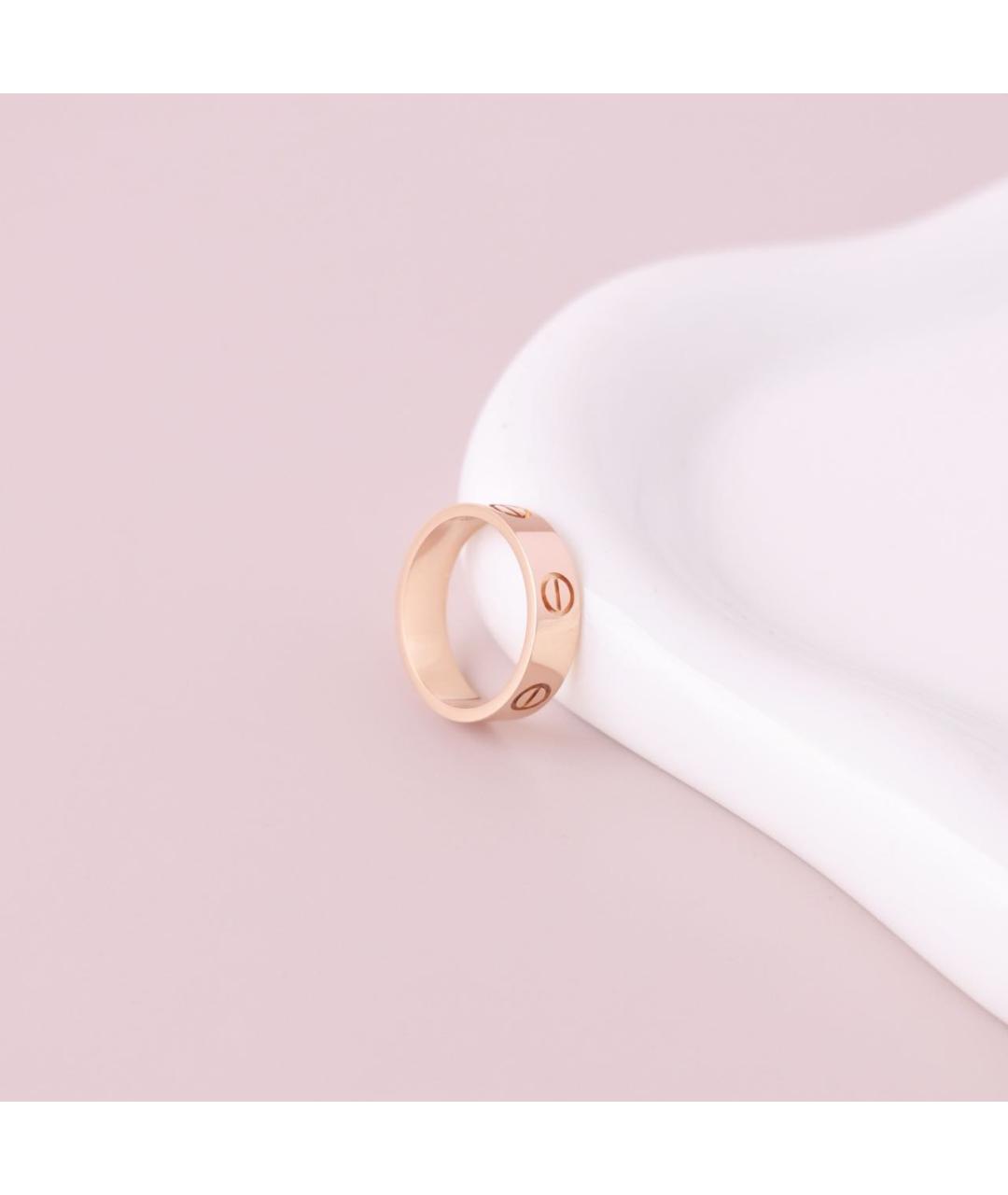 CARTIER Золотое кольцо из розового золота, фото 3