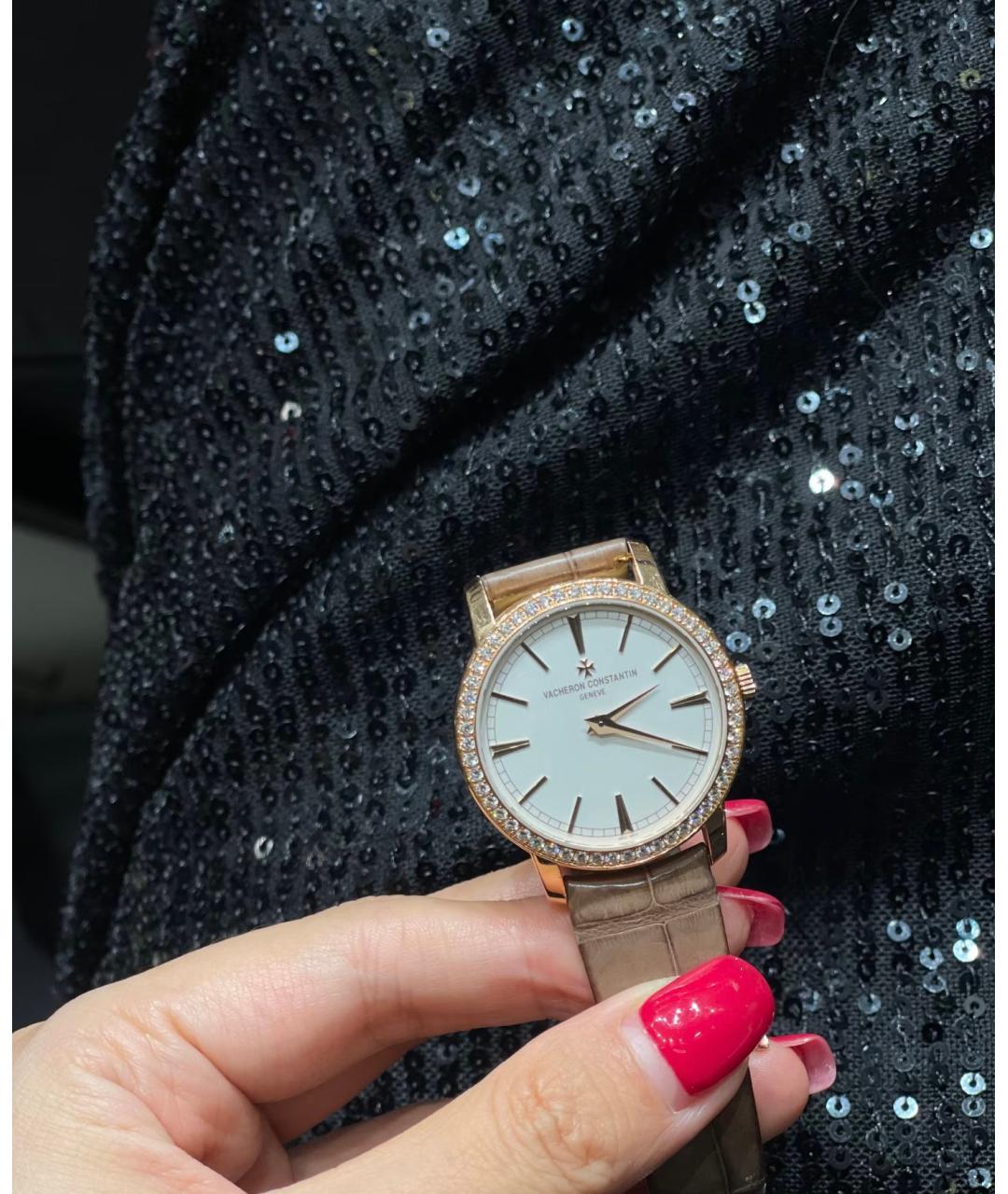 VACHERON CONSTANTIN Белые металлические часы, фото 9