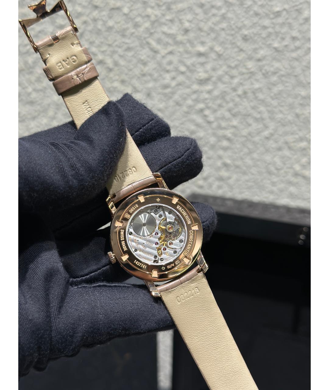 VACHERON CONSTANTIN Белые металлические часы, фото 7