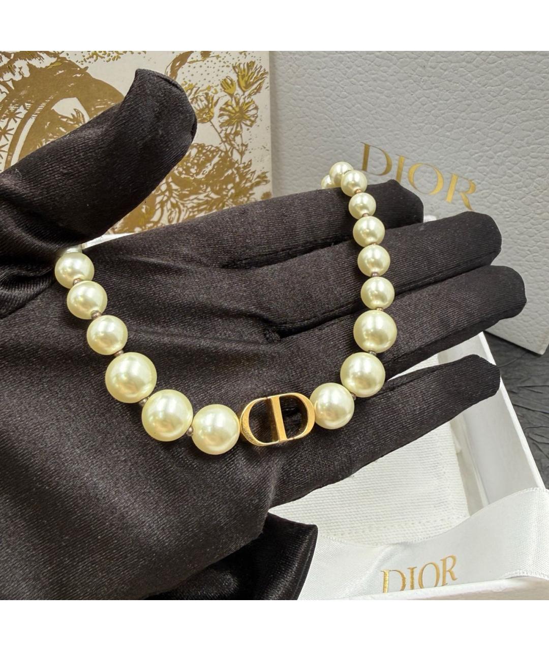CHRISTIAN DIOR Золотое колье, фото 2