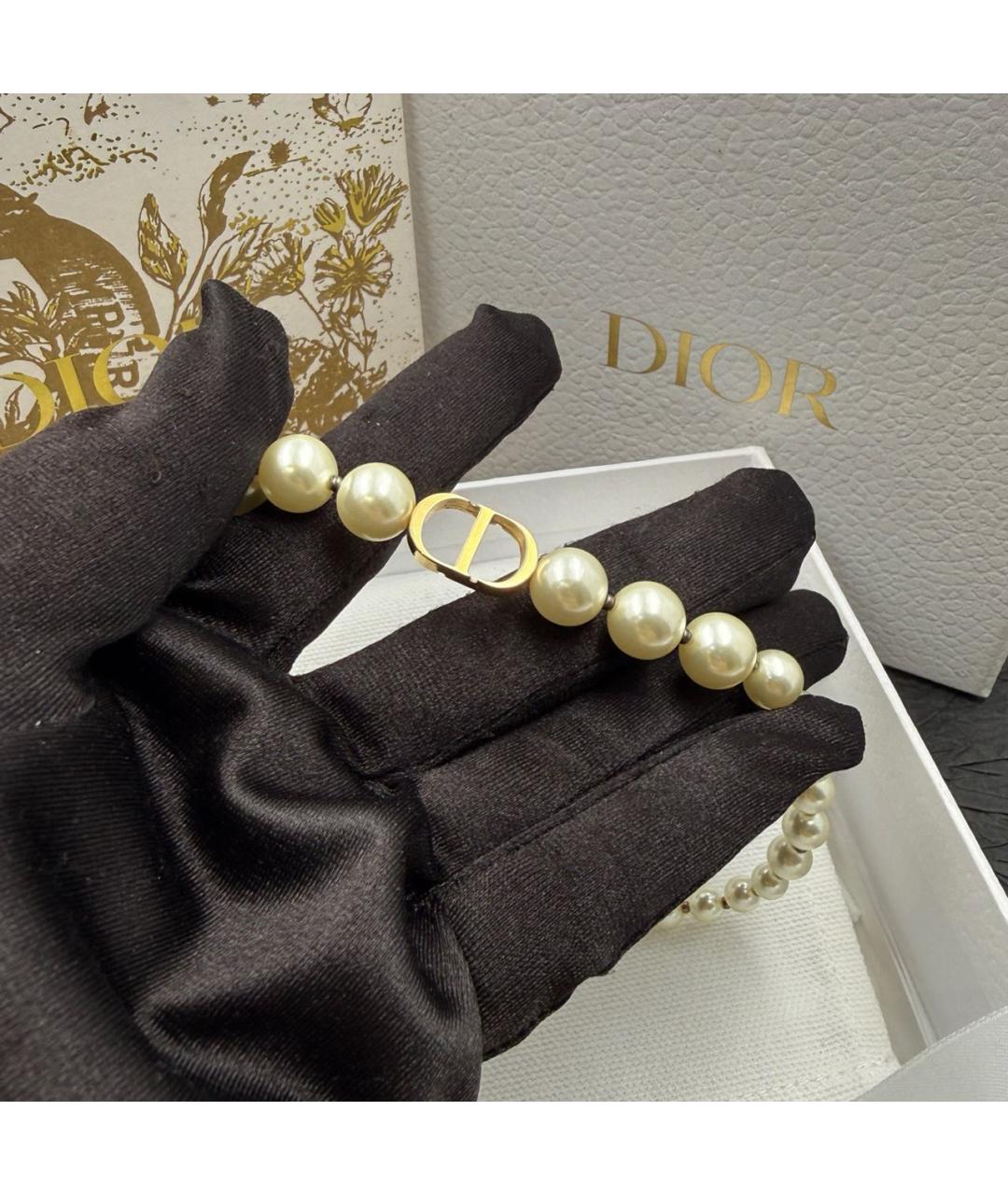 CHRISTIAN DIOR Золотое колье, фото 3