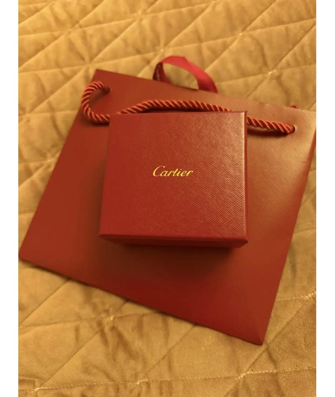 CARTIER Серебряные серьги из белого золота, фото 4