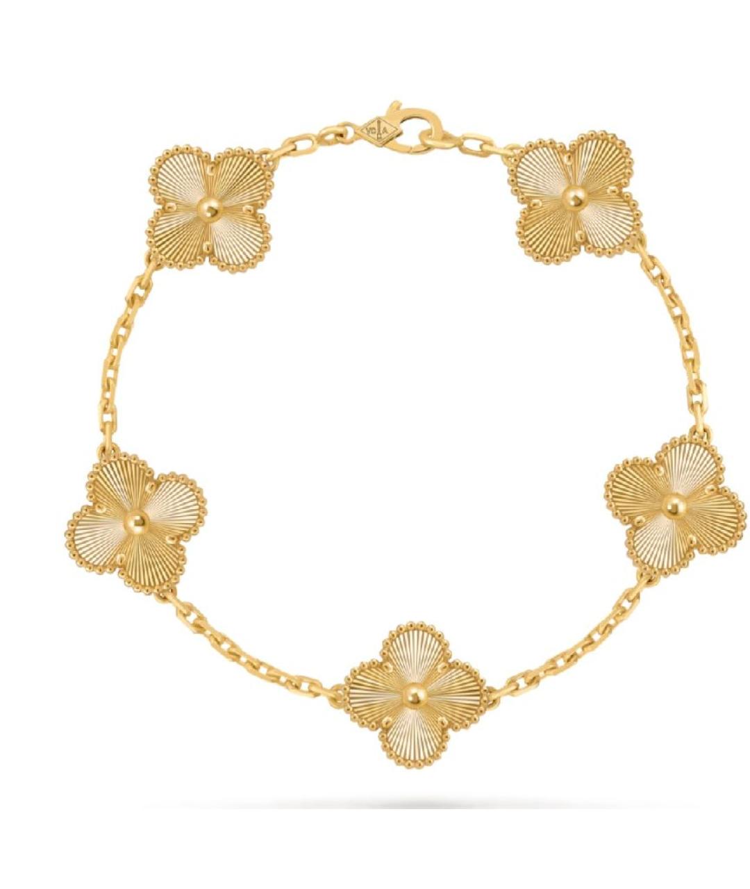 VAN CLEEF & ARPELS Золотой браслет из желтого золота, фото 5