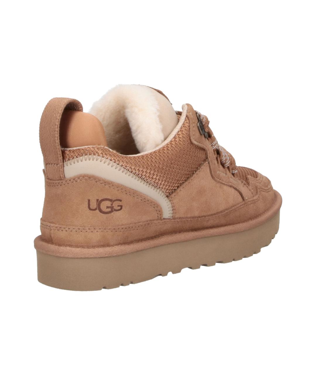 UGG Коричневые замшевые кроссовки, фото 4