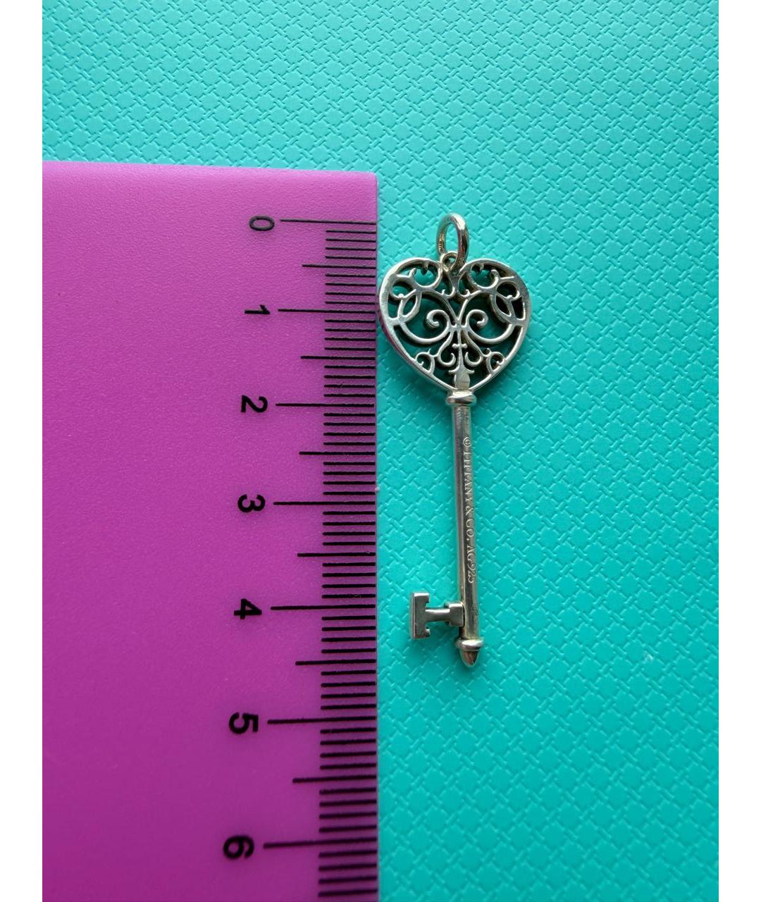 TIFFANY&CO Серебряная серебряная подвеска, фото 6