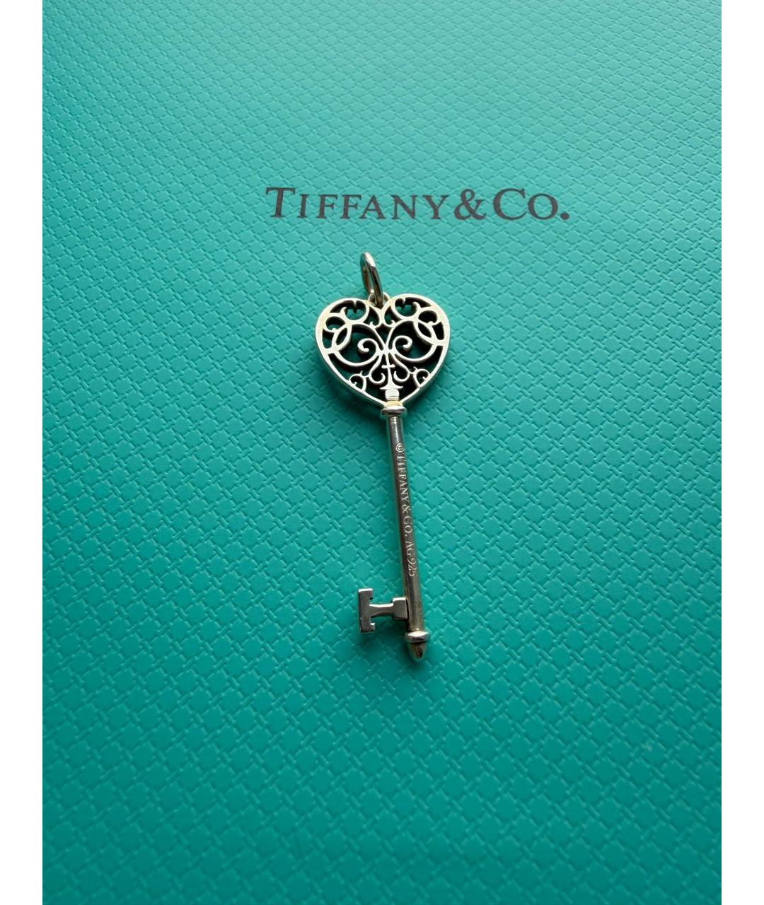 TIFFANY&CO Серебряная серебряная подвеска, фото 7