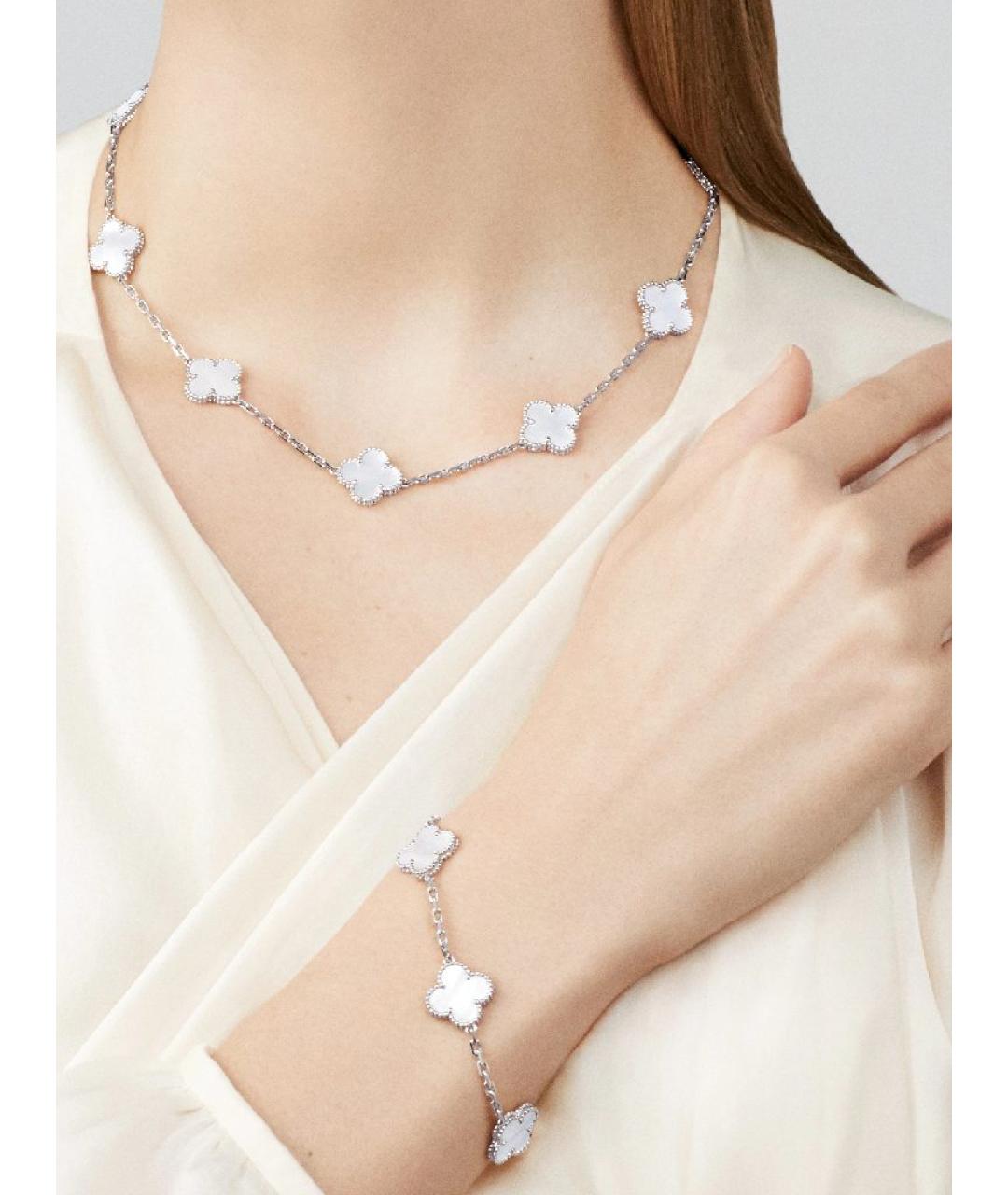 VAN CLEEF & ARPELS Белый браслет из белого золота, фото 3