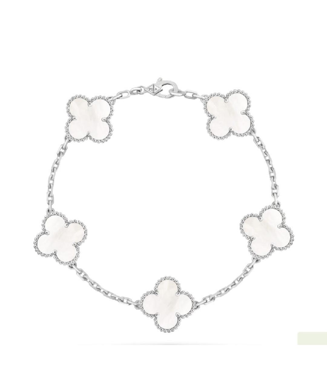 VAN CLEEF & ARPELS Белый браслет из белого золота, фото 5