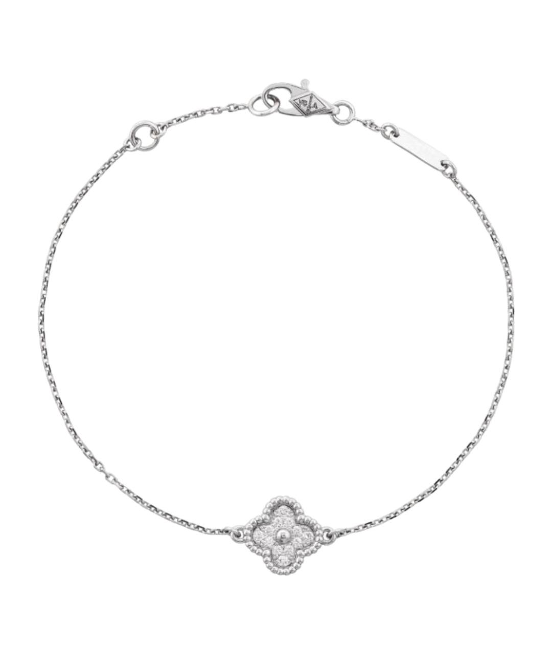 VAN CLEEF & ARPELS Серебряный браслет из белого золота, фото 1
