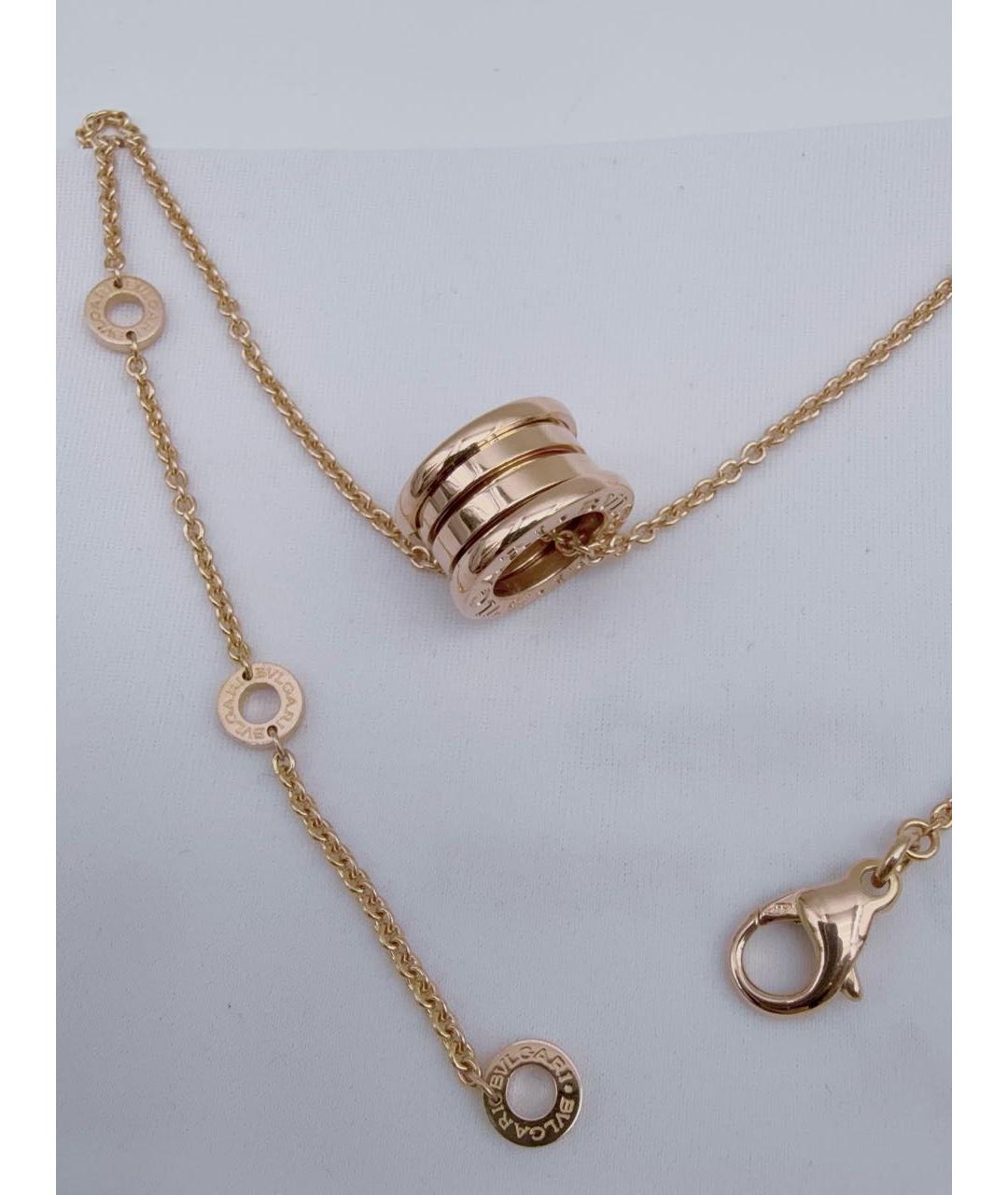 BVLGARI Золотая подвеска из розового золота, фото 3