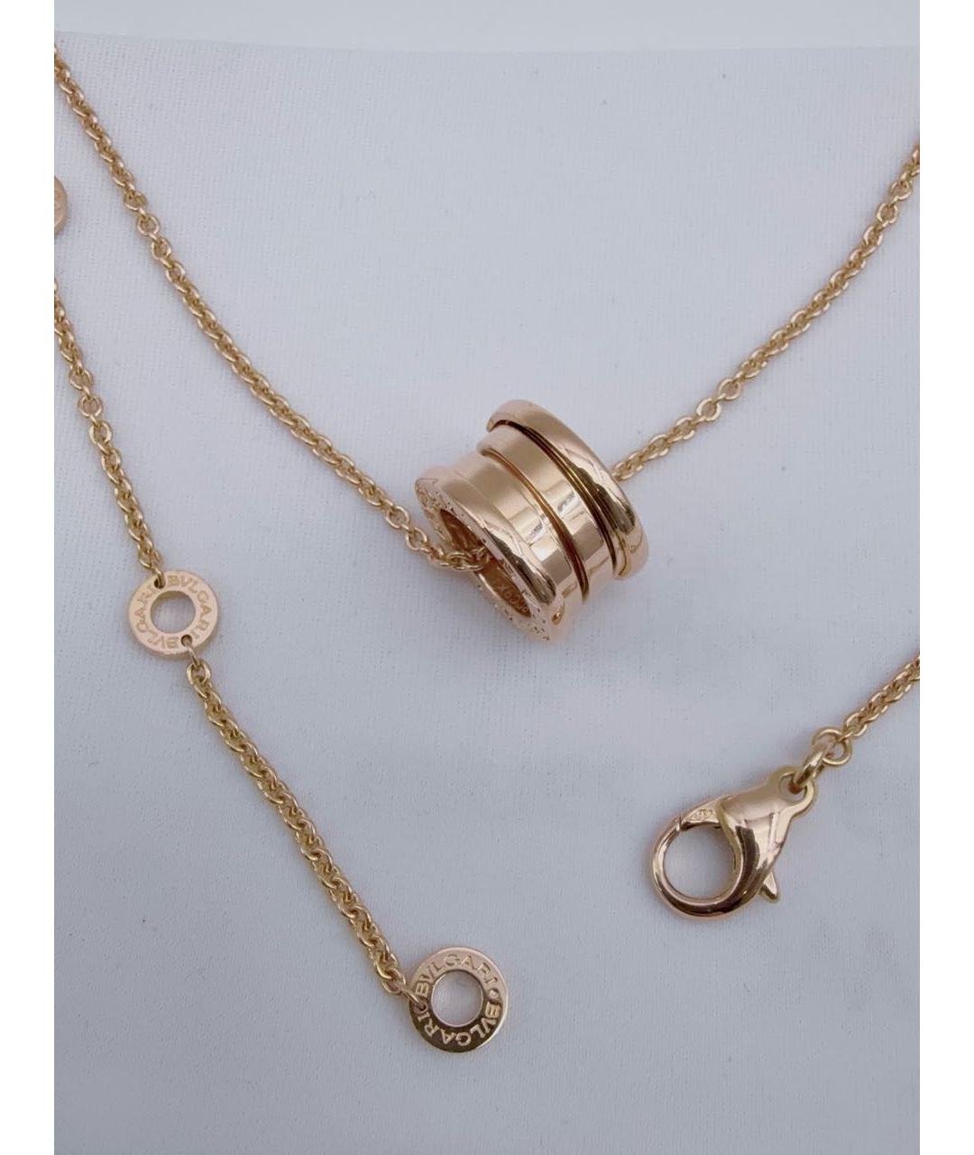 BVLGARI Золотая подвеска из розового золота, фото 2