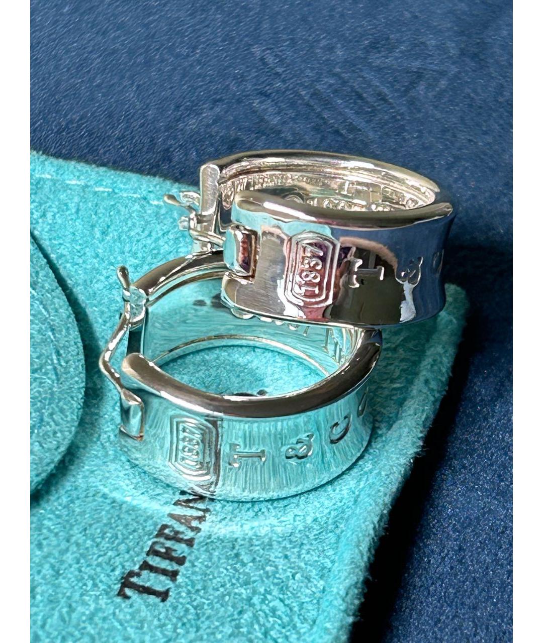 TIFFANY&CO Серебряные серебряные серьги, фото 5