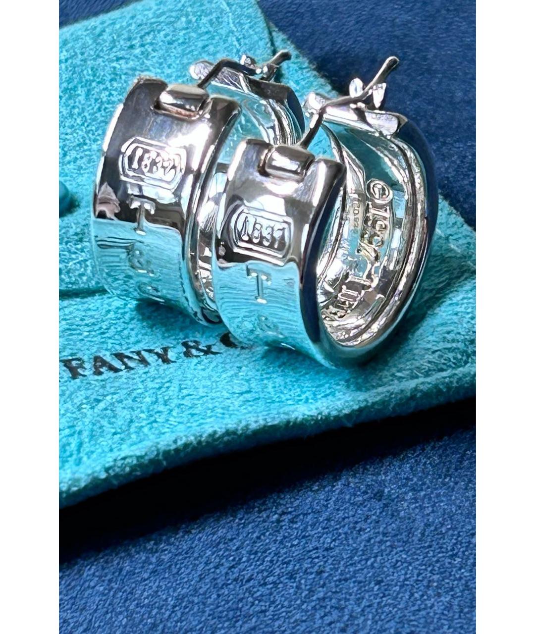 TIFFANY&CO Серебряные серебряные серьги, фото 3