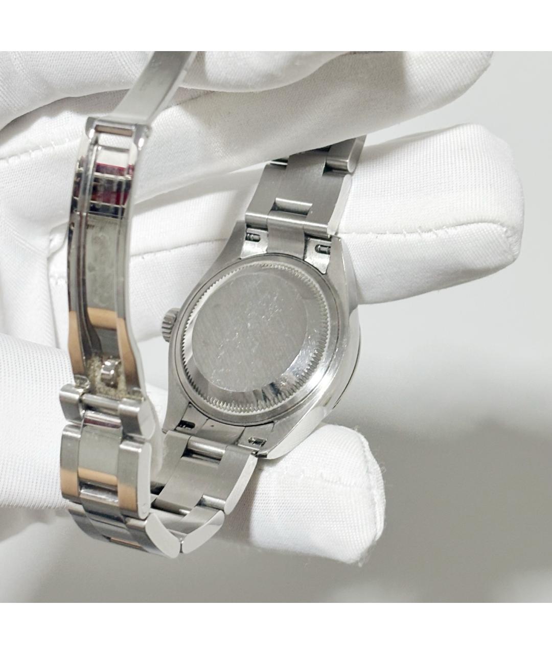 ROLEX Серебряные часы из белого золота, фото 5