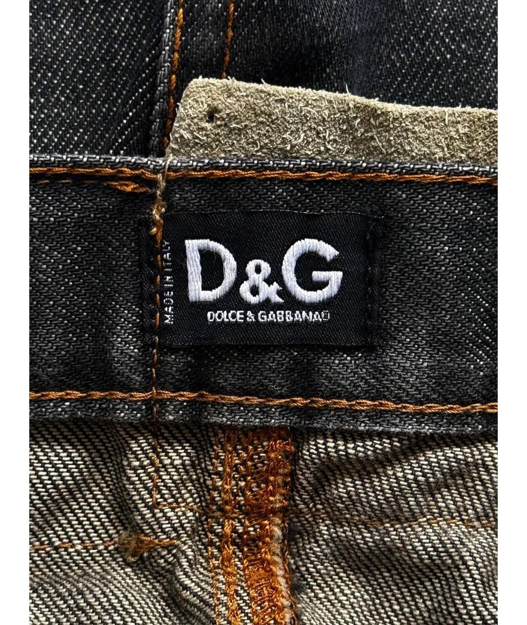 DOLCE&GABBANA Хлопковая юбка мини, фото 5