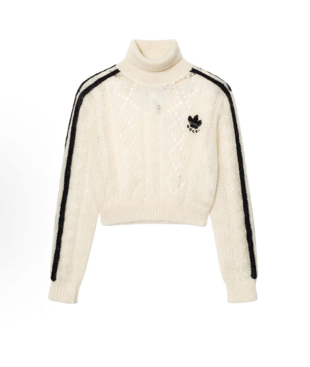 GUCCI Белый джемпер / свитер, фото 1
