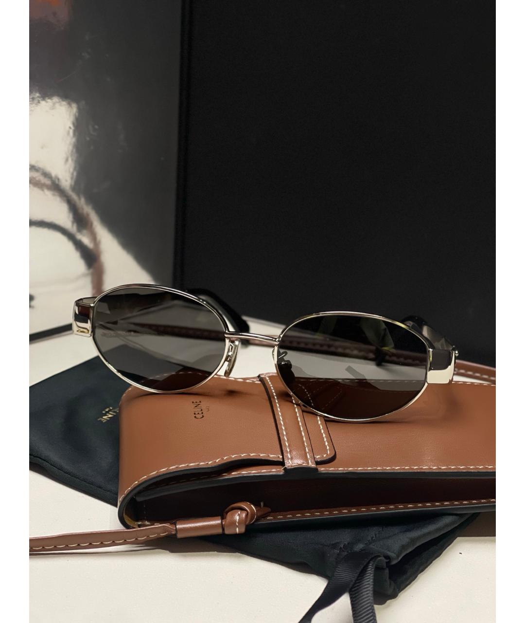CELINE Черные солнцезащитные очки, фото 5