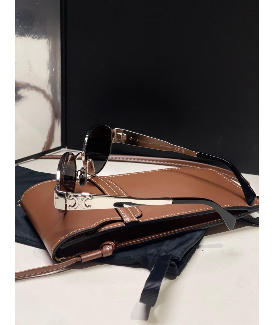 CELINE Черные солнцезащитные очки, фото 2