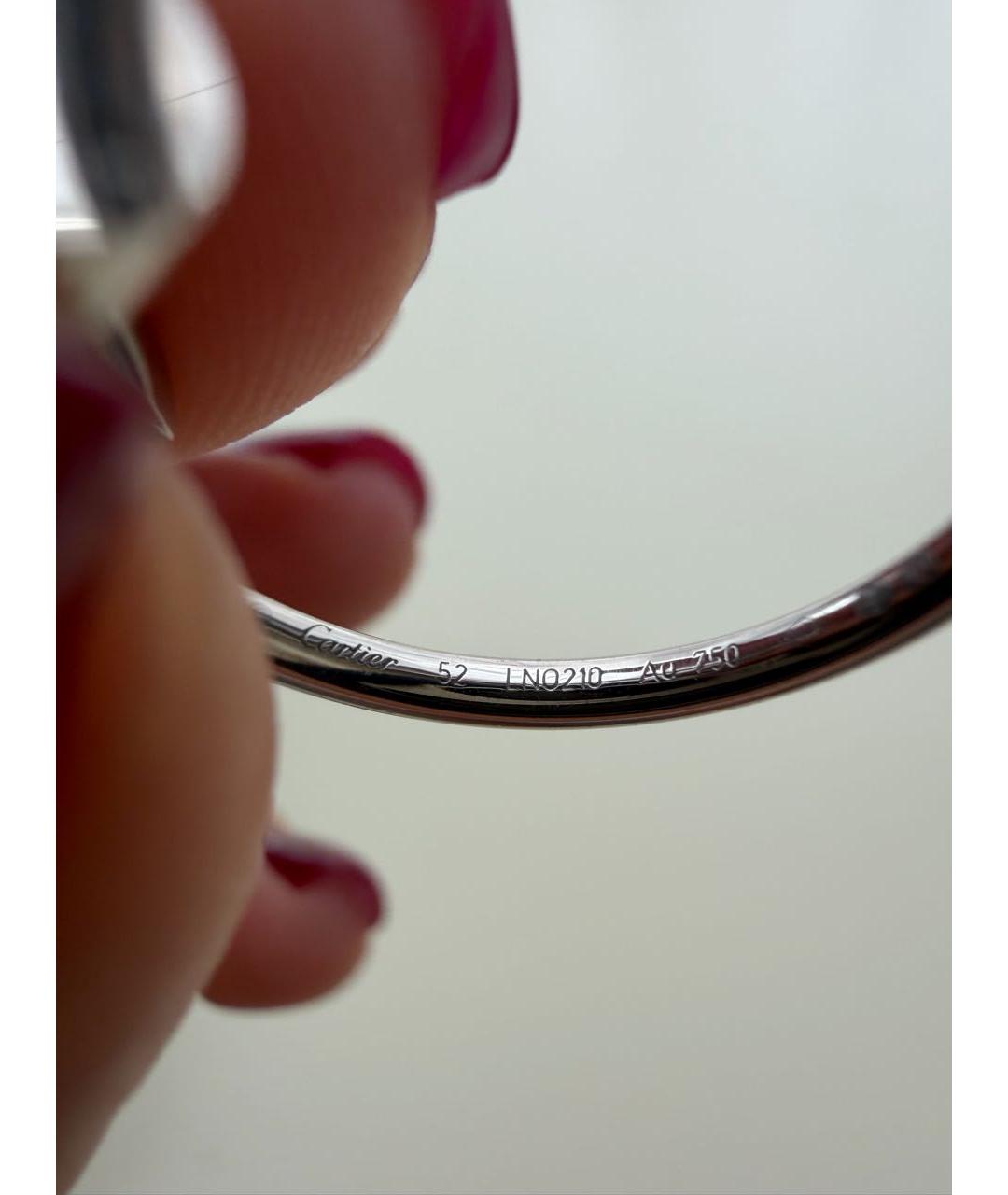 CARTIER Белое кольцо из белого золота, фото 3