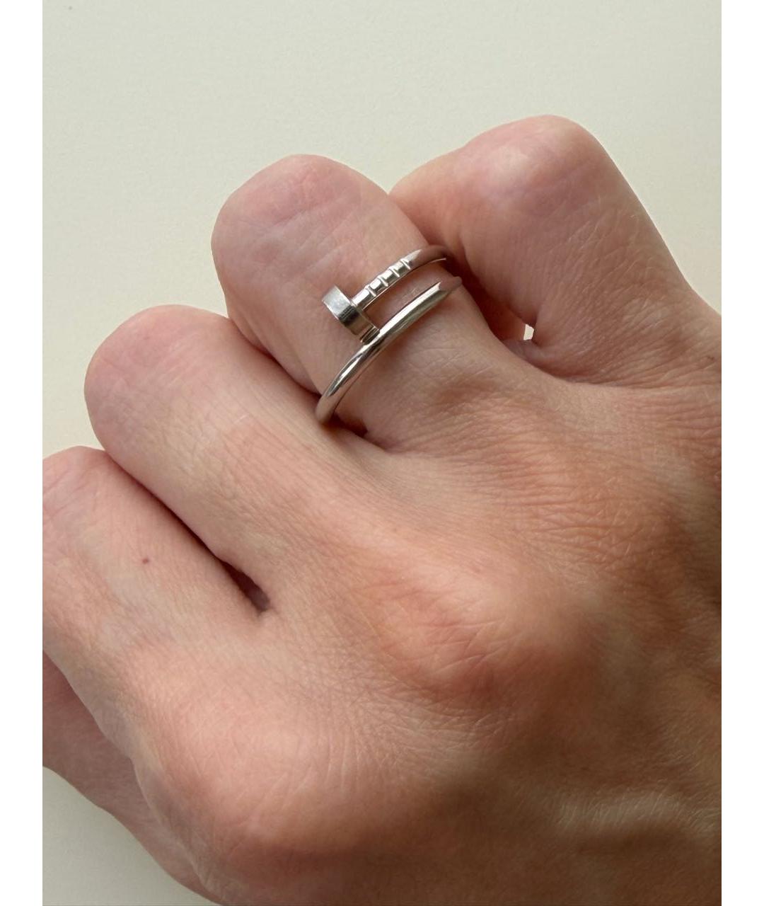 CARTIER Белое кольцо из белого золота, фото 7