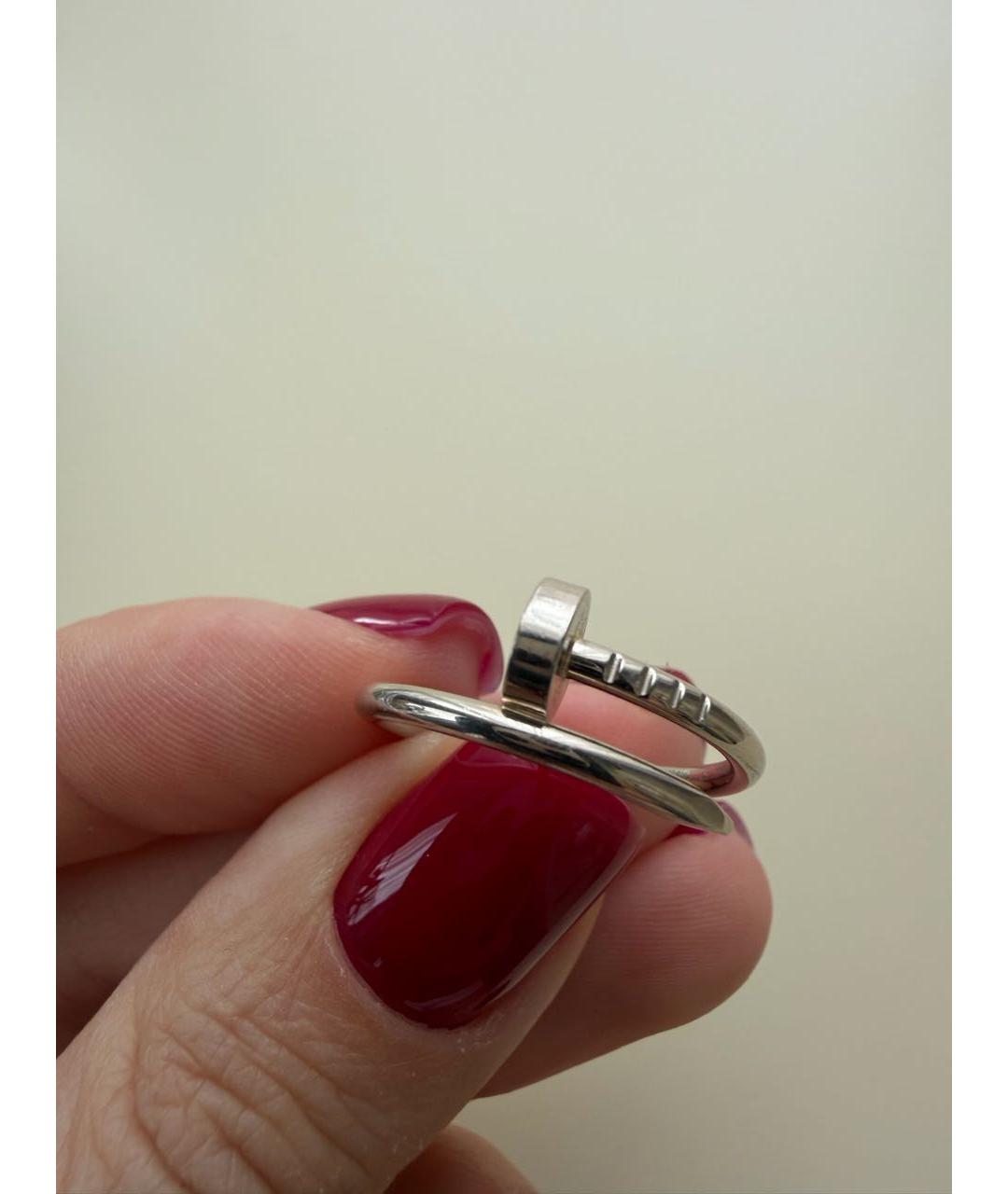 CARTIER Белое кольцо из белого золота, фото 5