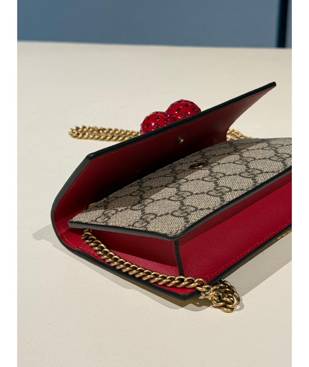GUCCI Хаки деним сумка через плечо, фото 8