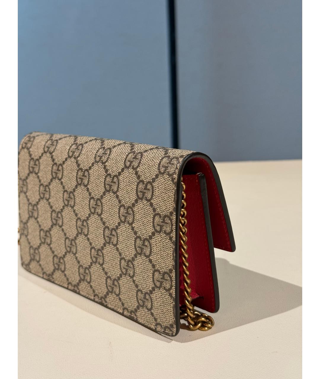 GUCCI Хаки деним сумка через плечо, фото 6