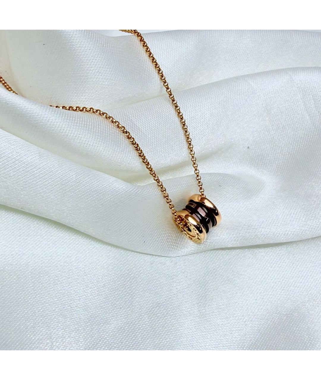 BVLGARI Золотое колье из розового золота, фото 4