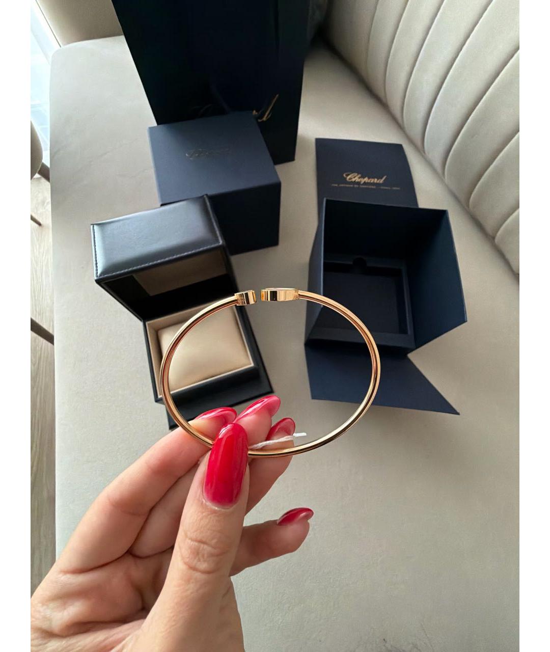 CHOPARD Розовый браслет из розового золота, фото 6