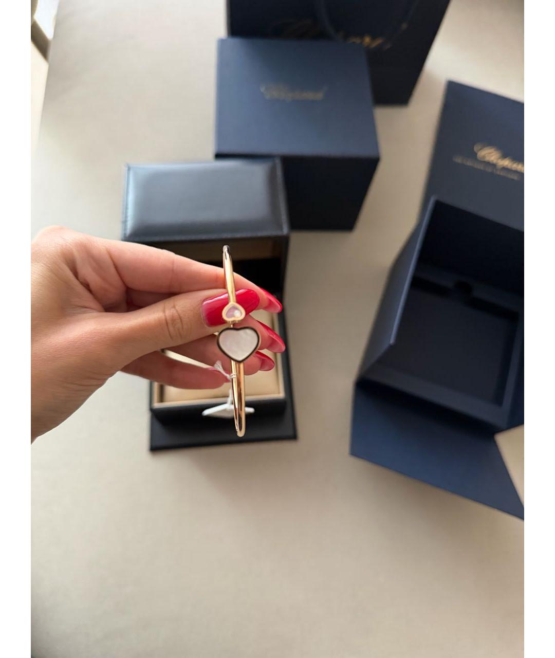 CHOPARD Розовый браслет из розового золота, фото 4