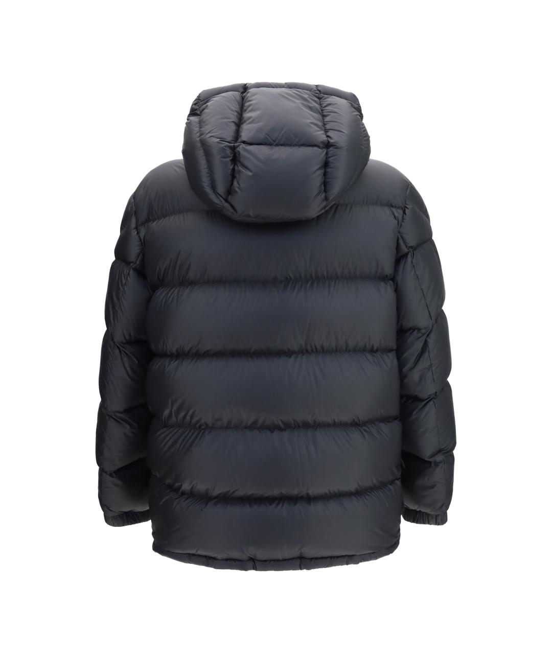 MONCLER Черная полиамидовая куртка, фото 2