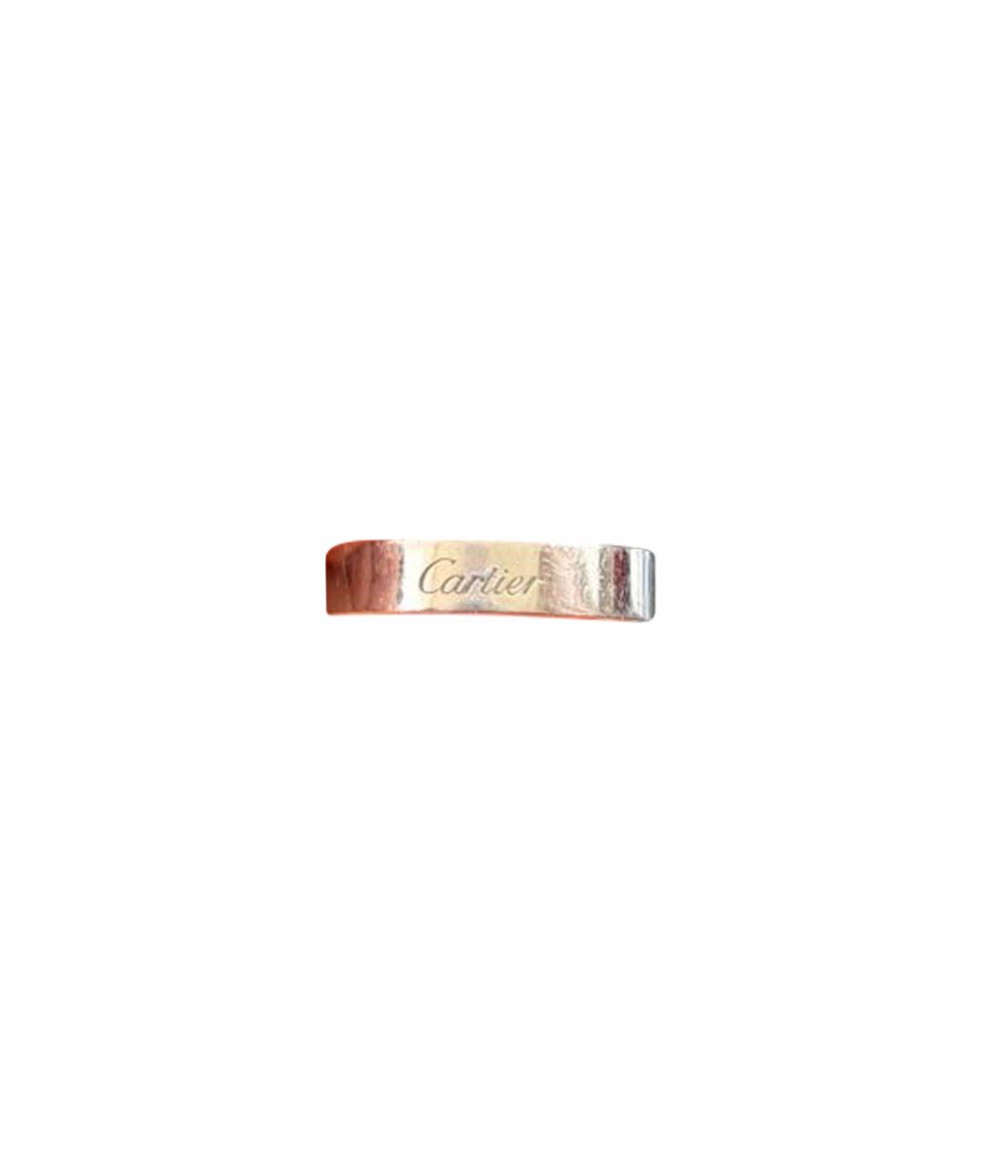 CARTIER Серебряное платиновое кольцо, фото 1